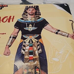 Mens spooktacular Pharaoh costume size large